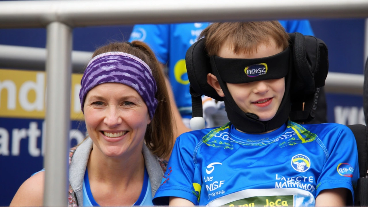 Lindsey Burrow Runs London Marathon, Carrying Rob Burrow’s Legacy and MND Fight Forward