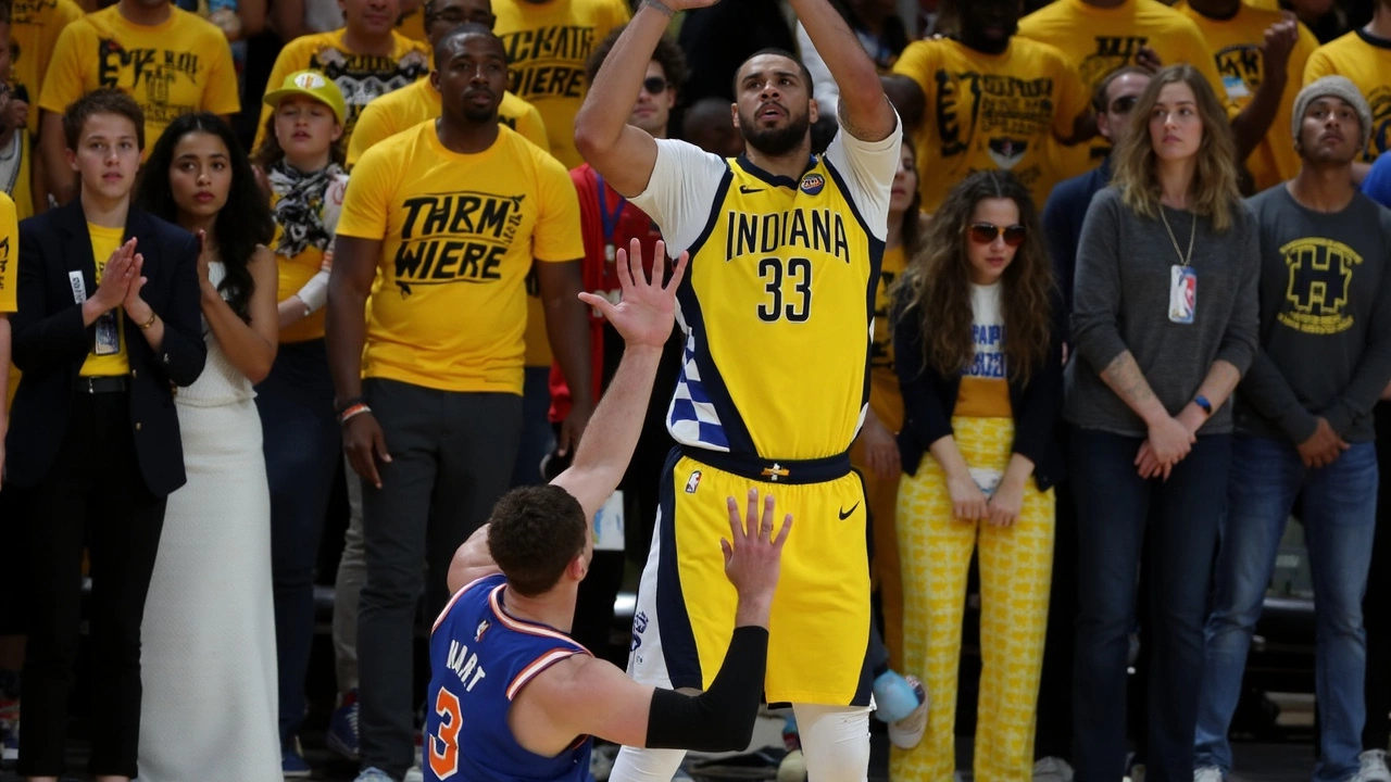 Pacers Seize 3-1 Series Lead Over Knicks as Haliburton Dominates Game 4