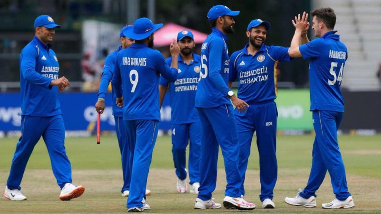 Rain Halts Zimbabwe vs Afghanistan 1st ODI With Afghanistan in Charge