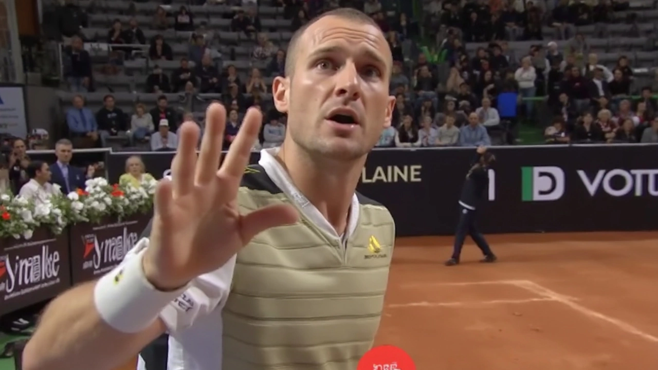 Dan Evans Erupts Over Line Call Controversy at Italian Open 2024