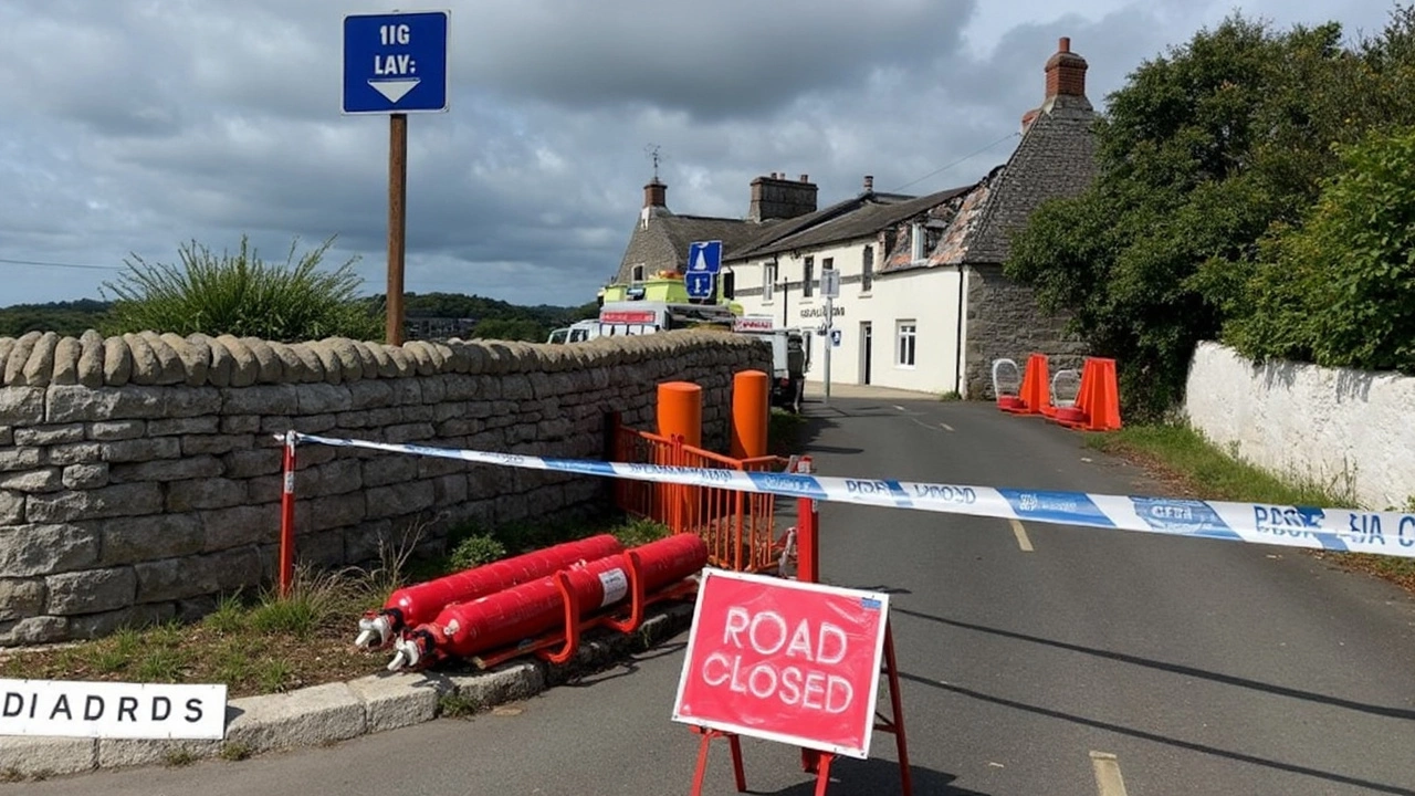 Massive Fire Rips Through Family-Run Worms Head Hotel in Gower, Leaving Community Reeling